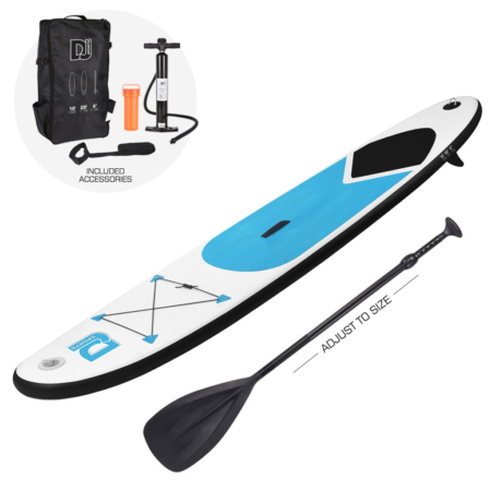 XQ Max SUP Inflatable Stand-Up PaddleBoard  305cm x 71cm x 10cm GREEN NEW 